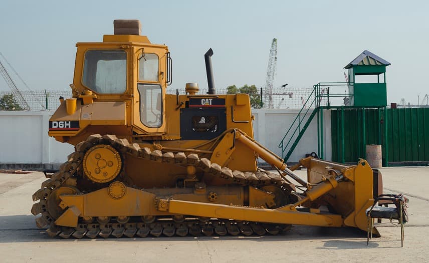 Heavy duty operations at site